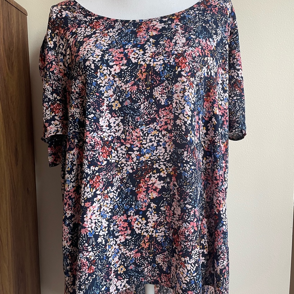 Maurices Multicolor Floral Blouse